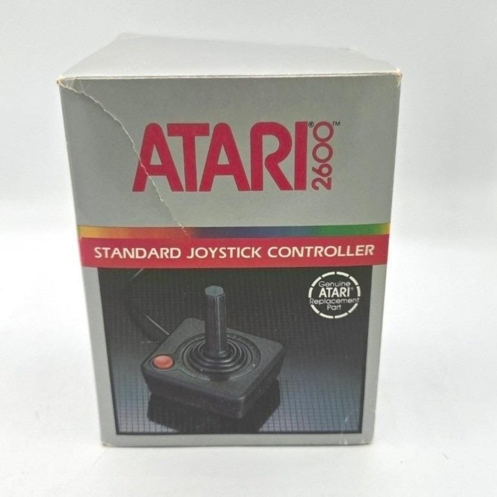 Vintage Atari 2600 CX40 Standard Joystick Controller (Original Boxed)